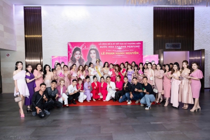 Á hậu 1 Miss Grand Vietnam 2024 Lê Phan Hạnh Nguyên chính thức trở thành Đại sứ thương hiệu nước hoa Charme Perfume