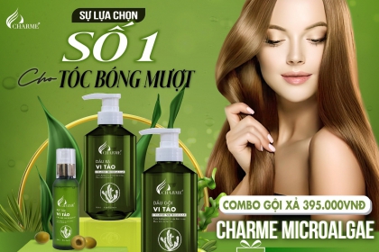 Bộ dầu gội Vi Tảo và hành trình mang đến bí quyết tóc đẹp của Charme Perfume